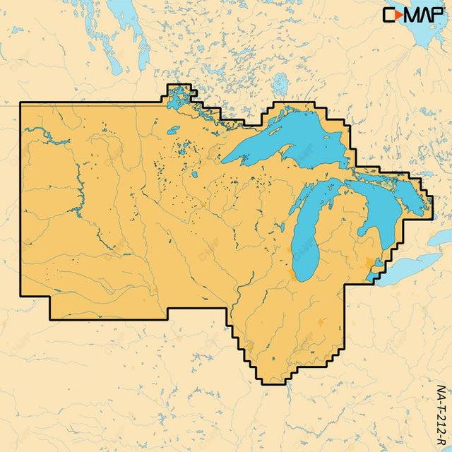 C-MAP REVEAL™ X - U.S. Lakes North Central - M-NA-T-212-R-MS - CW93627 - Avanquil
