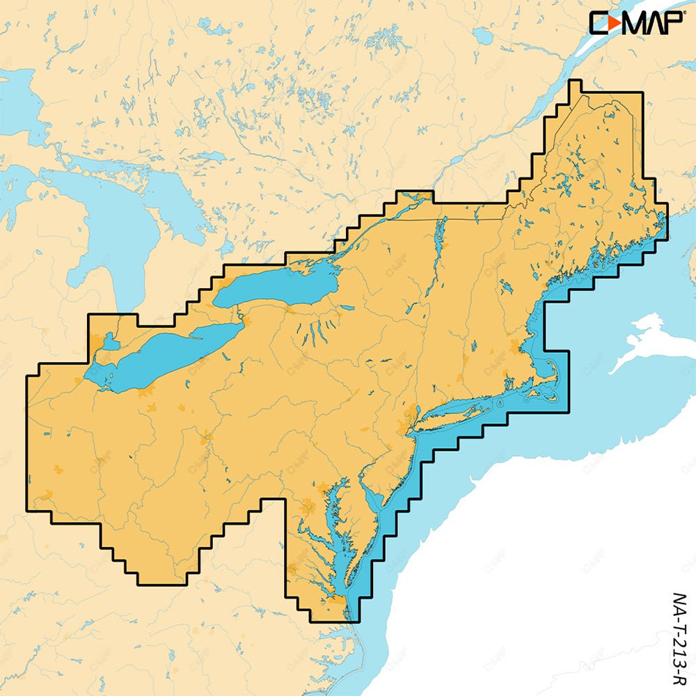 C-MAP REVEAL™ X - U.S. Lakes North East - M-NA-T-213-R-MS - CW93628 - Avanquil