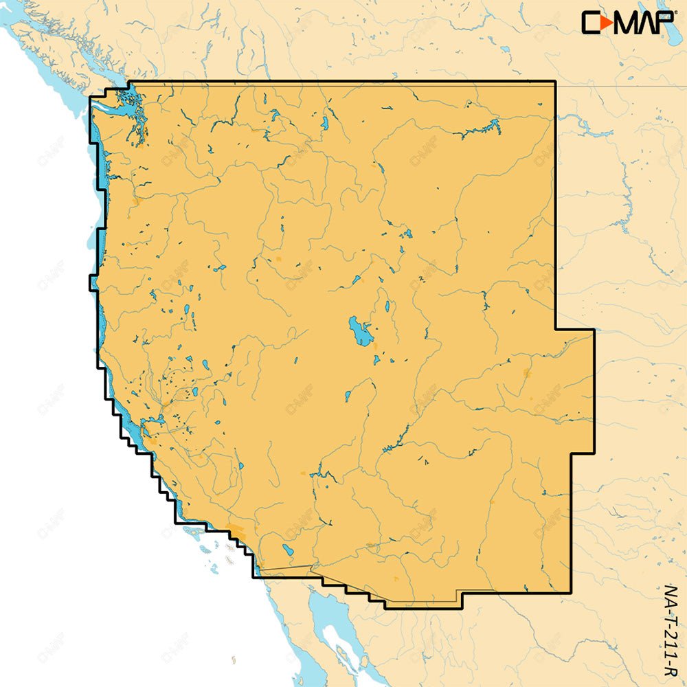 C-MAP REVEAL™ X - U.S. Lakes West - M-NA-T-211-R-MS - CW93626 - Avanquil