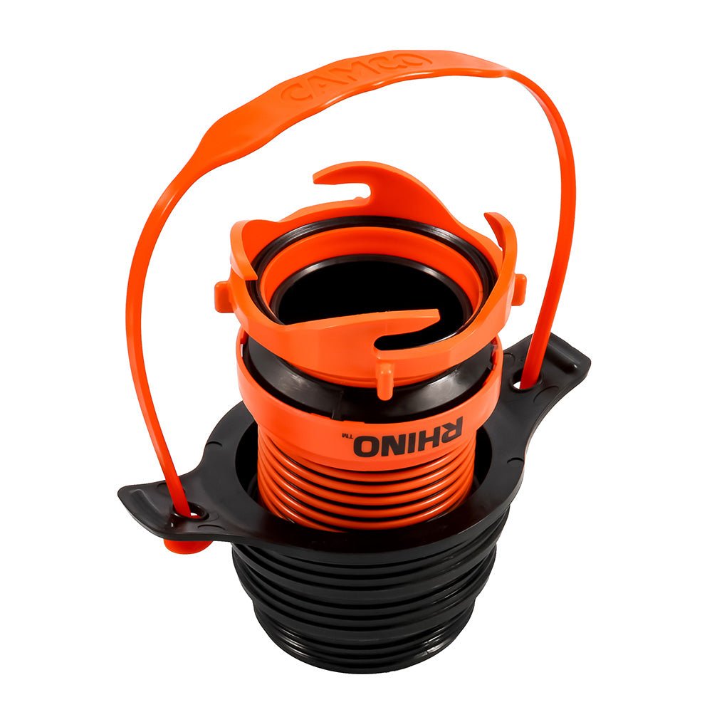 Camco Rhino Sewer Hose Seal Flexible 3 In 1 w/Rhino Extreme & Handle - 39319 - CW93917 - Avanquil