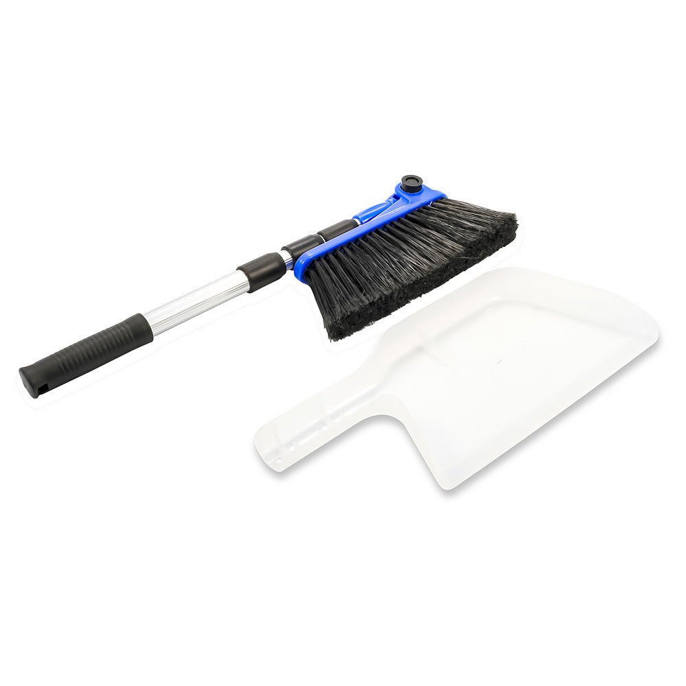 Camco RV Broom & Dustpan - Bilingual - 43623 - CW93892 - Avanquil