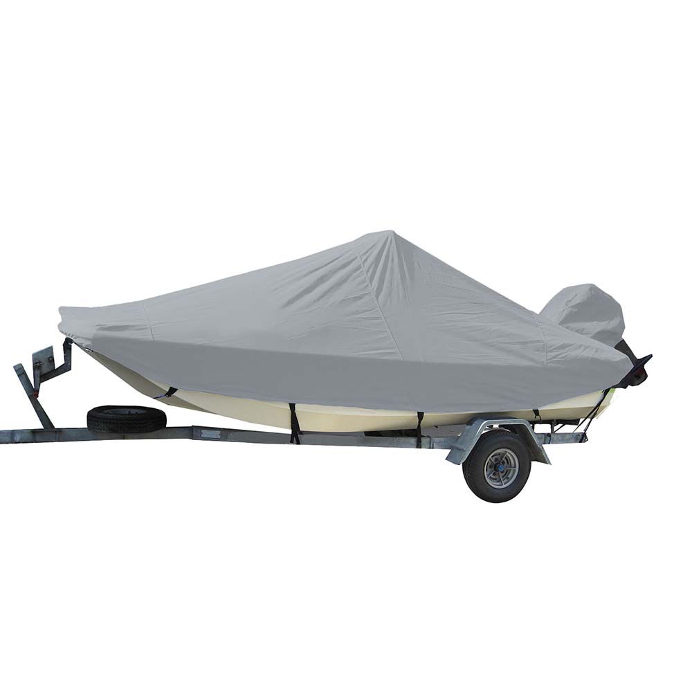 Carver Sun-DURA® Styled-to-Fit Boat Cover f/20.5' Bay Style Center Console Fishing Boats - Grey - 71020S-11 - CW90950 - Avanquil