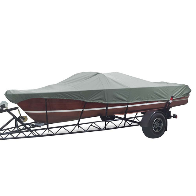 Carver Sun-DURA® Styled-to-Fit Boat Cover f/20.5' Tournament Ski Boats - Grey - 74101S-11 - CW91063 - Avanquil