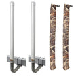 C.E. Smith 60" Post Guide-On w/Unlighted Posts & Camo Wet Lands Post Guide-On Pads - 27640-903 - CW97803 - Avanquil