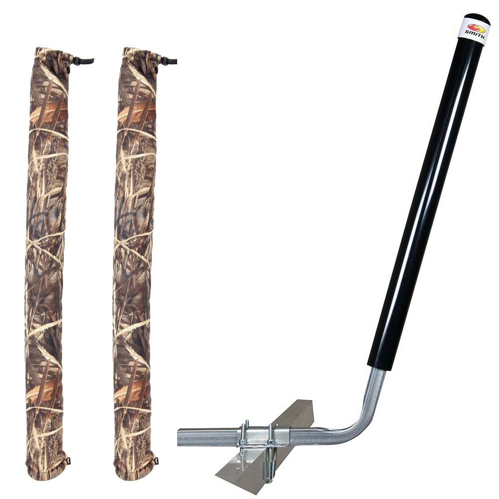 C.E. Smith Angled Post Guide-On - 40" - Black w/FREE Camo Wet Lands 36" Guide-On Cover - 27647-902 - CW97791 - Avanquil