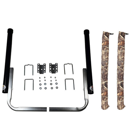 C.E. Smith Black 40" Post Guide-On & Camo Wet Lands Post Guide-On Pads - 27626-902 - CW97796 - Avanquil
