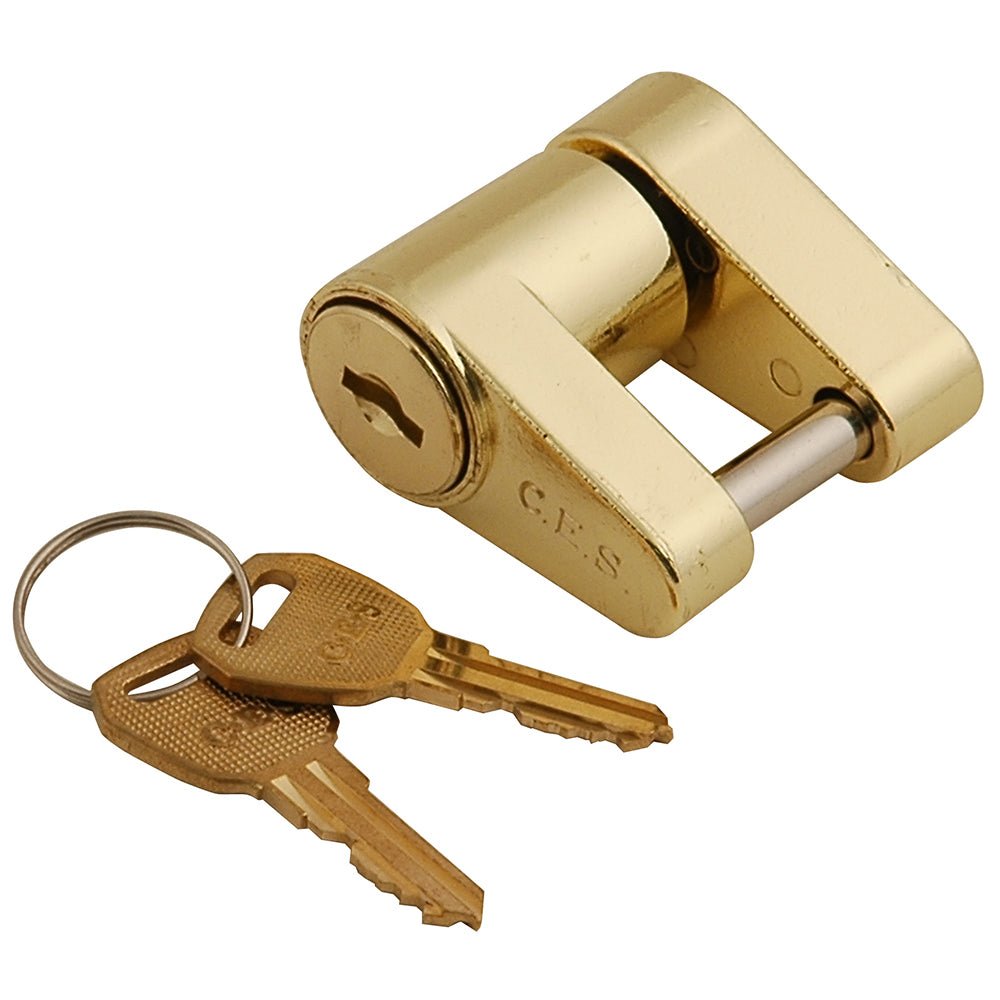 C.E. Smith Brass Coupler Lock - 00900-40 - CW66697 - Avanquil