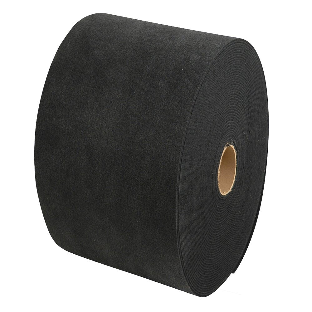C.E. Smith Carpet Roll - Black - 11"W x 12'L - 11330 - CW53446 - Avanquil