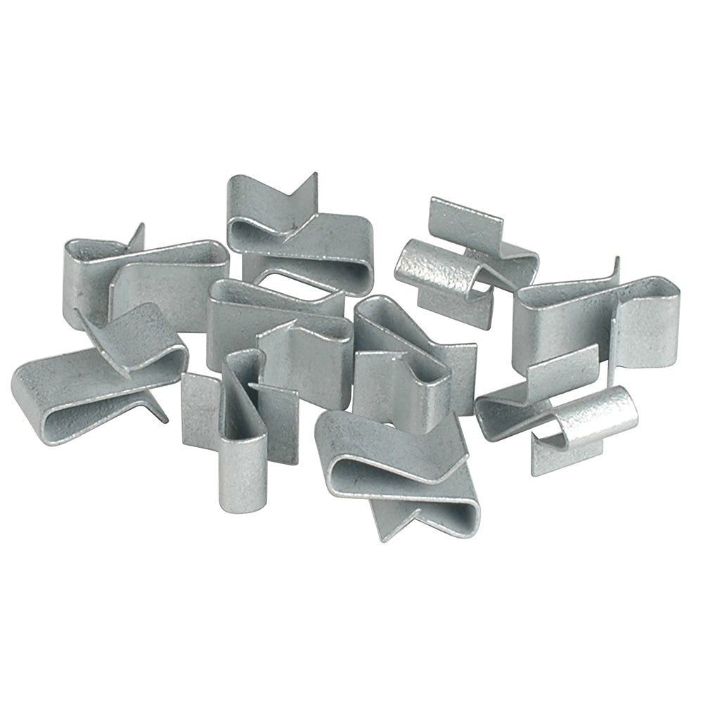 C.E. Smith Trailer Frame Clips - Zinc - 3/8" Wide - 10-Pack - 16867A - CW71731 - Avanquil