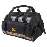 CLC 1533 Tool Bag w/Top-Side Plastic Parts Tray - 12" - CW46886 - Avanquil