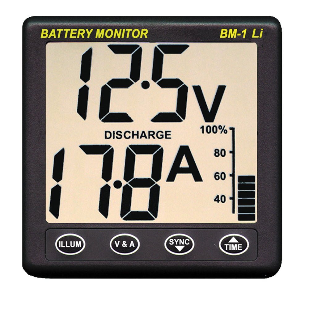 Clipper BM-1 LI Battery Monitor f/12V Lithium - CW81207 - Avanquil