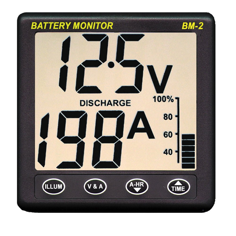 Clipper BM-2 Battery Monitor w/Shunt - 200Amp - CW44224 - Avanquil