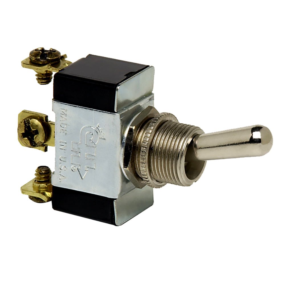 Cole Hersee Heavy Duty Toggle Switch SPDT On-Off-On 3 Screw - 5586-BP - CW69479 - Avanquil