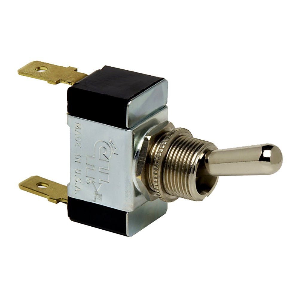 Cole Hersee Heavy Duty Toggle Switch SPST On-Off 2 Blade - 55014-BP - CW69478 - Avanquil