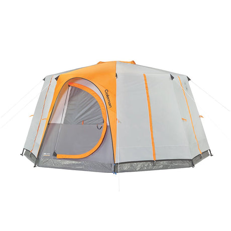 Coleman Octagon 98 w/Full Fly 8-Person Tent - Orange - 2000014462 - CW94719 - Avanquil