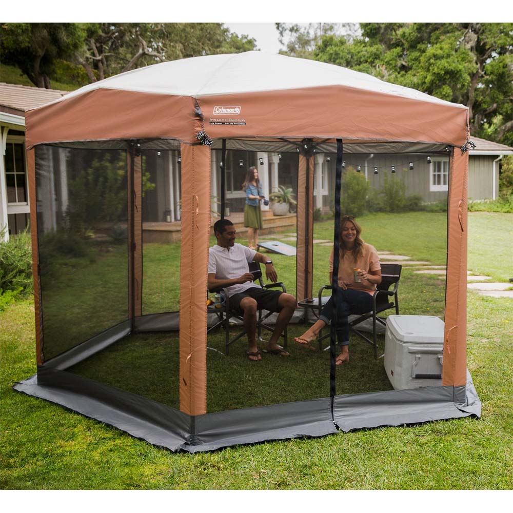 Coleman Shelter 12' x 10' Back Home™ Screened Sun Shelter w/Instant Setup - 2000037313 - CW92215 - Avanquil
