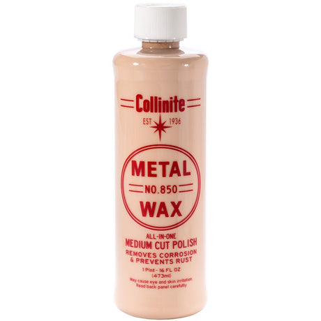 Collinite 850 Metal Wax - Medium Cut Polish - 16oz - 850-16OZ - CW97833 - Avanquil