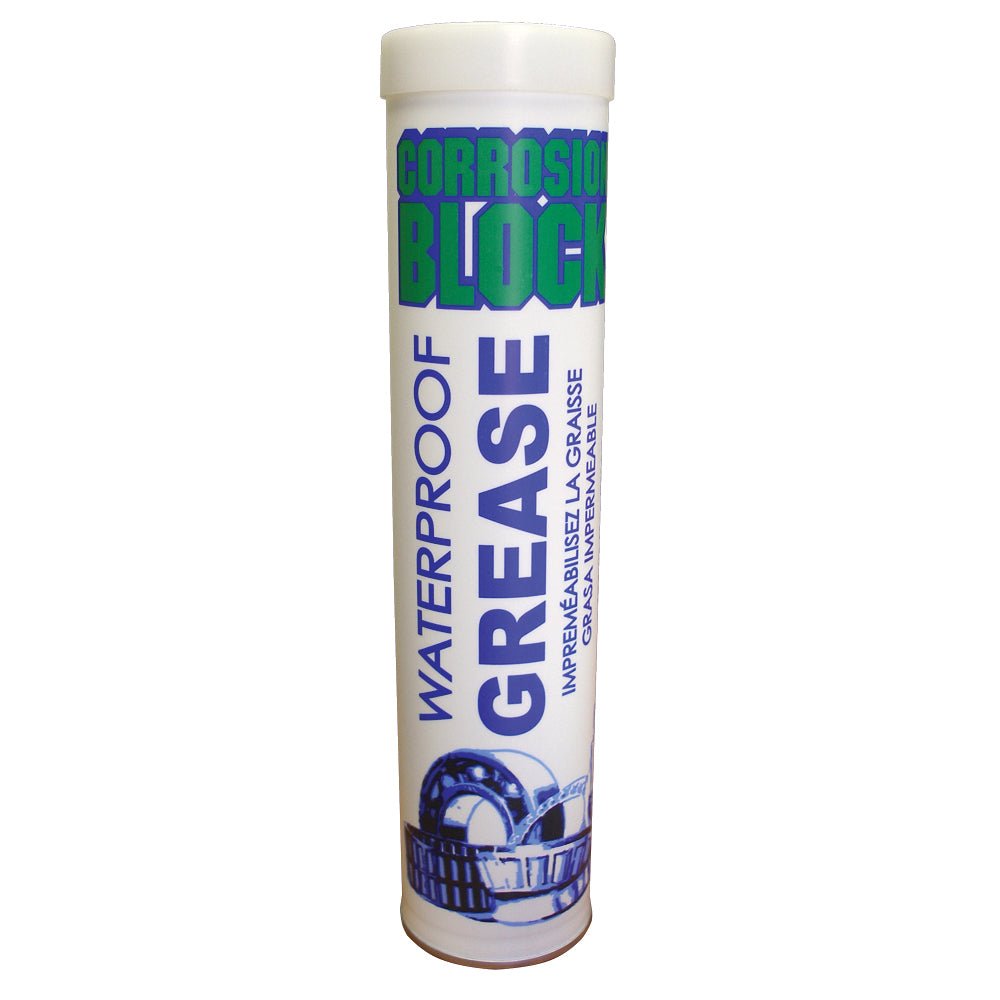 Corrosion Block High Performance Waterproof Grease - 14oz Cartridge - Non-Hazmat, Non-Flammable & Non-Toxic - 25014 - CW72613 - Avanquil