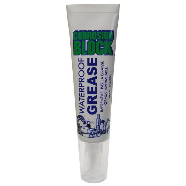 Corrosion Block High Performance Waterproof Grease - 2oz Tube - Non-Hazmat, Non-Flammable & Non-Toxic - 25002 - CW72610 - Avanquil