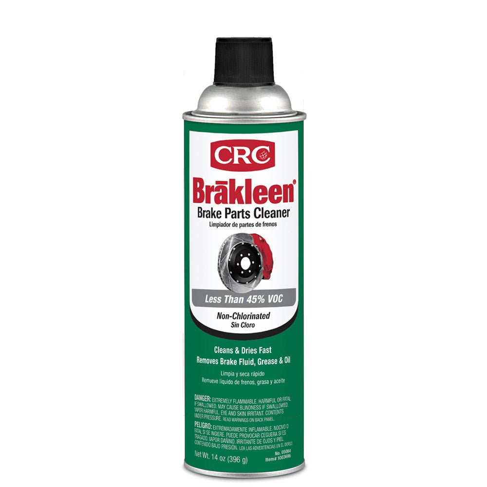 CRC Brakleen® Brake Parts Cleaner - Non-Chlorinated - 14oz - #05084 - 1003696 - CW77559 - Avanquil