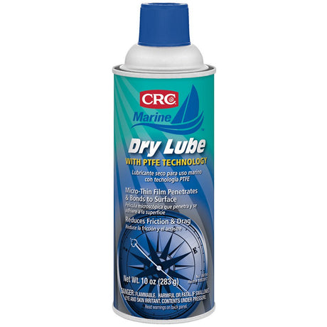 CRC Marine Dry Lube w/PTFE Technology - 10oz - #06114 - 1003917 - CW77537 - Avanquil