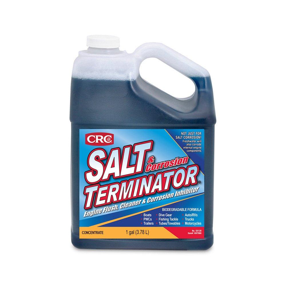 CRC SX128 Salt Terminator® Engine Flush, Cleaner & Corrosion Inhibitor - 1 Gallon - 1007968 - CW77493 - Avanquil