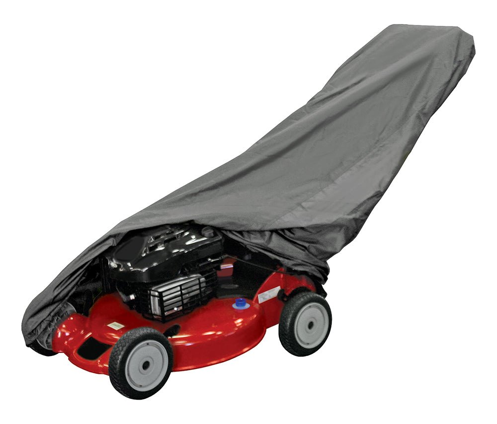 Dallas Manufacturing Co. Push Lawn Mower Cover - Black - LMCB1000S - CW63128 - Avanquil