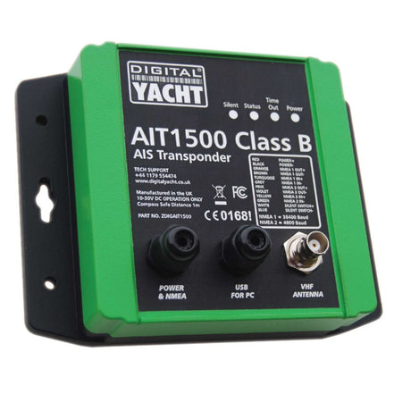 Digital Yacht AIT1500 Class B AIS Transponder w/Built-In GPS - ZDIGAIT1500 - CW55934 - Avanquil