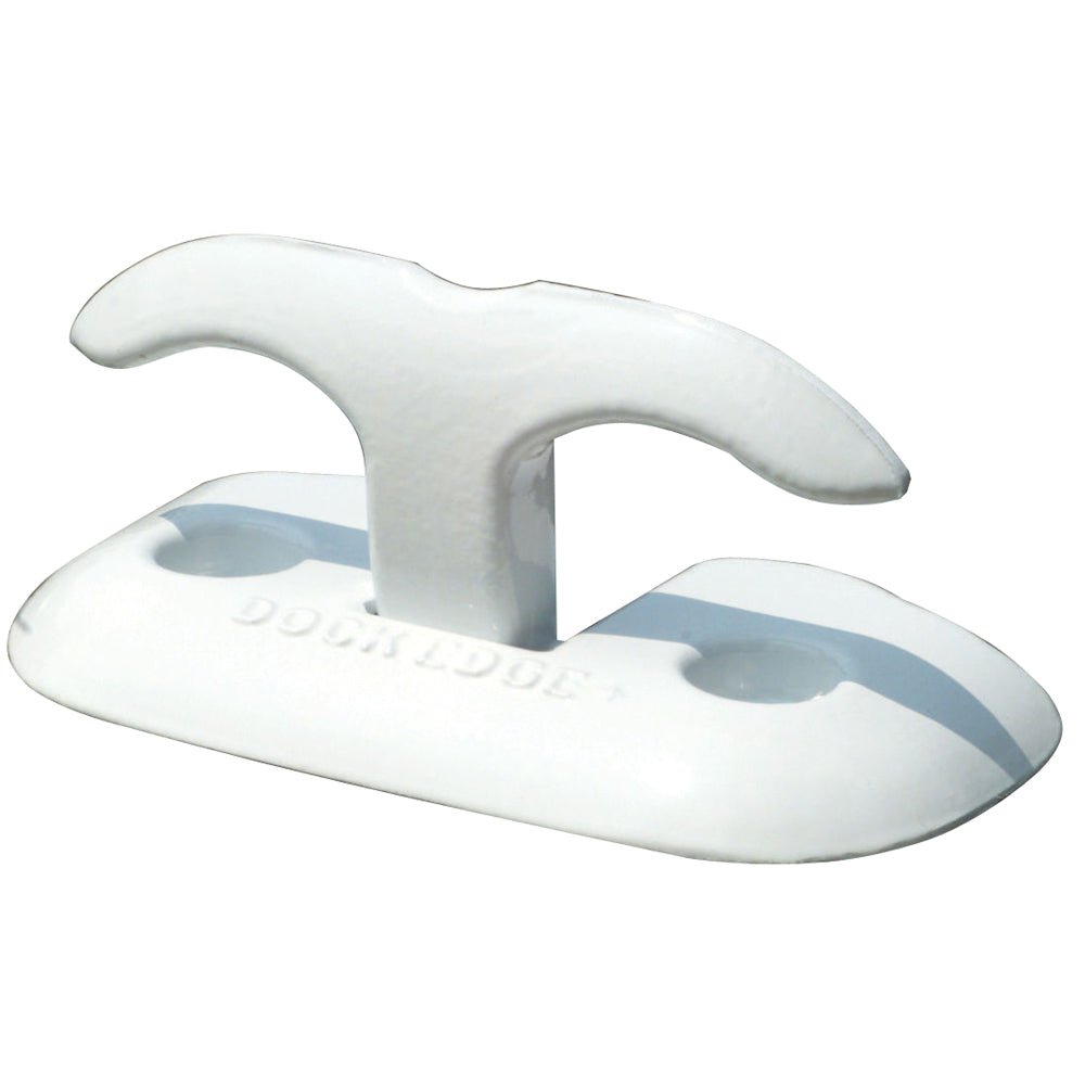 Dock Edge Flip Up Dock Cleat 6" White - 2606W-F - CW38516 - Avanquil