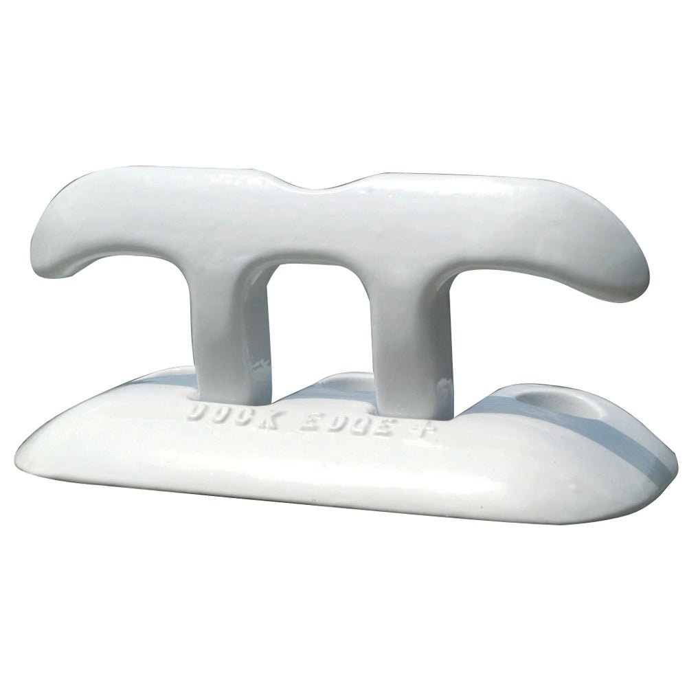 Dock Edge Flip Up Dock Cleat 8" - White - 2608W-F - CW38517 - Avanquil