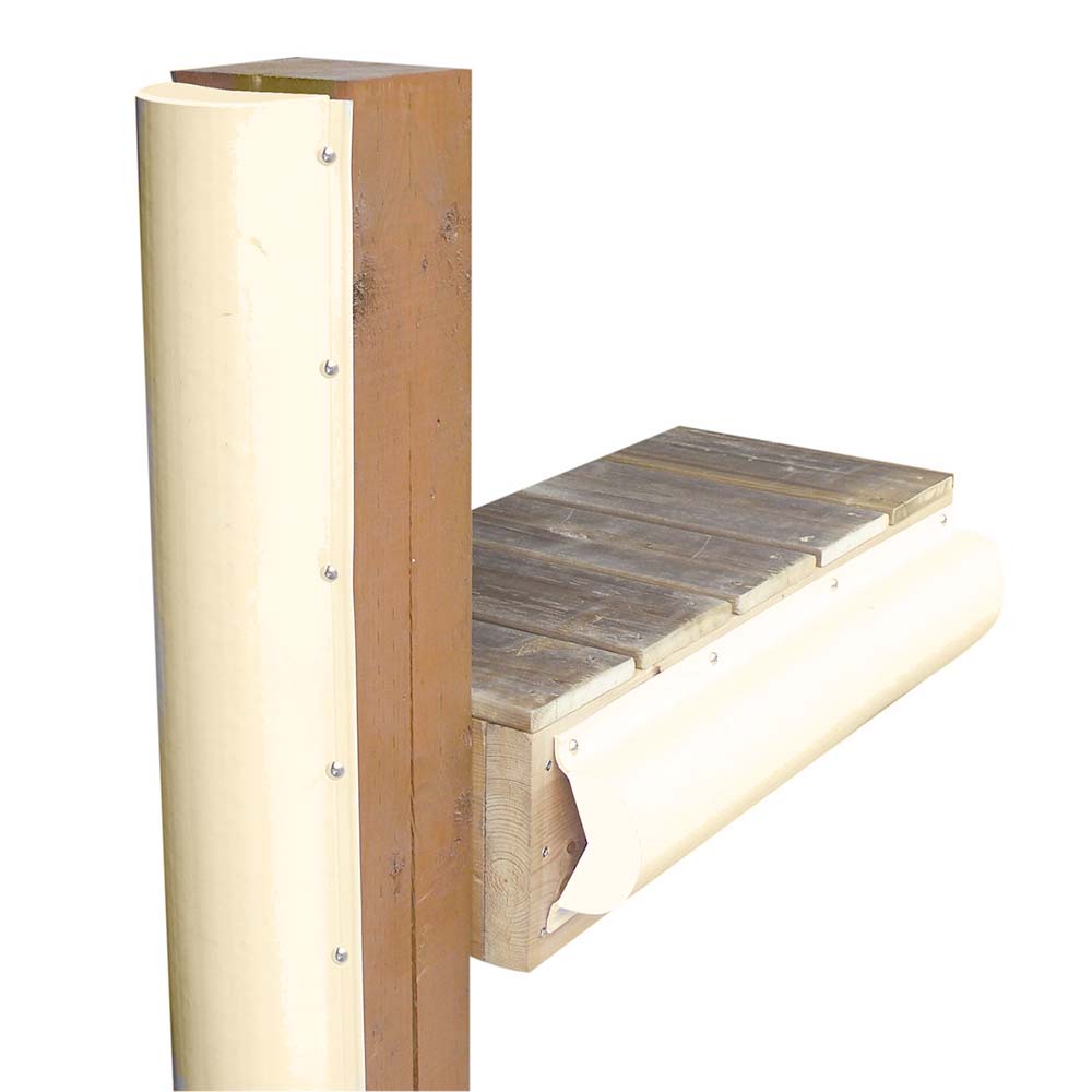 Dock Edge Piling Bumper - One End Capped - 6' - Beige - 1020SF - CW92108 - Avanquil