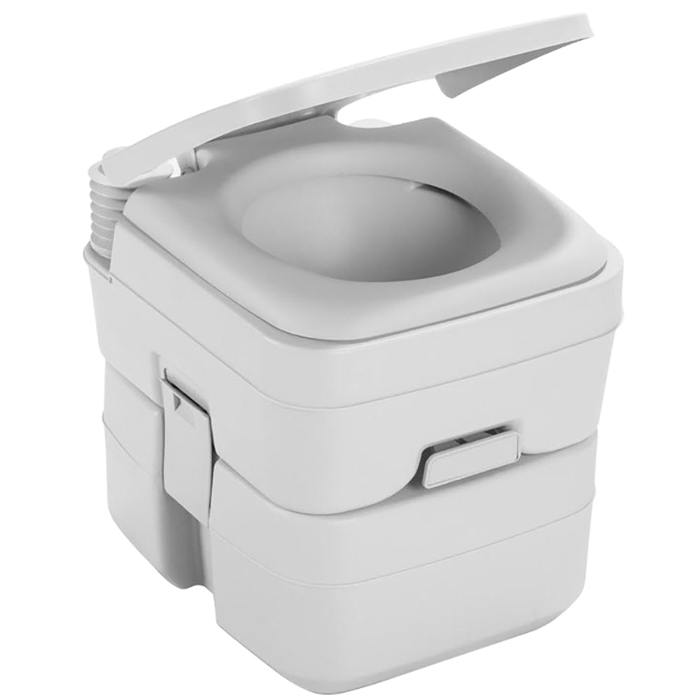 Dometic 965 Portable Toilet w/Mounting Brackets- 5 Gallon - Platinum - 311096506 - CW37717 - Avanquil