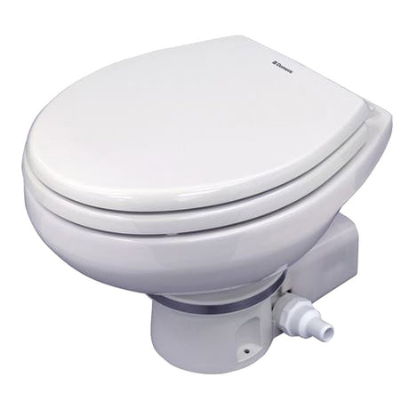 Dometic MasterFlush 7160 White Electric Macerating Toilet w/Orbit Base - 24V - Raw Water - 9108832318 - CW88142 - Avanquil