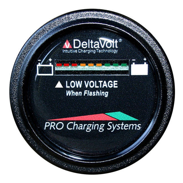 Dual Pro Battery Fuel Gauge - DeltaView® Link Compatible - 36V System (3-12V Batteries, 6-6V Batteries) - BFGWOV36V - CW68432 - Avanquil