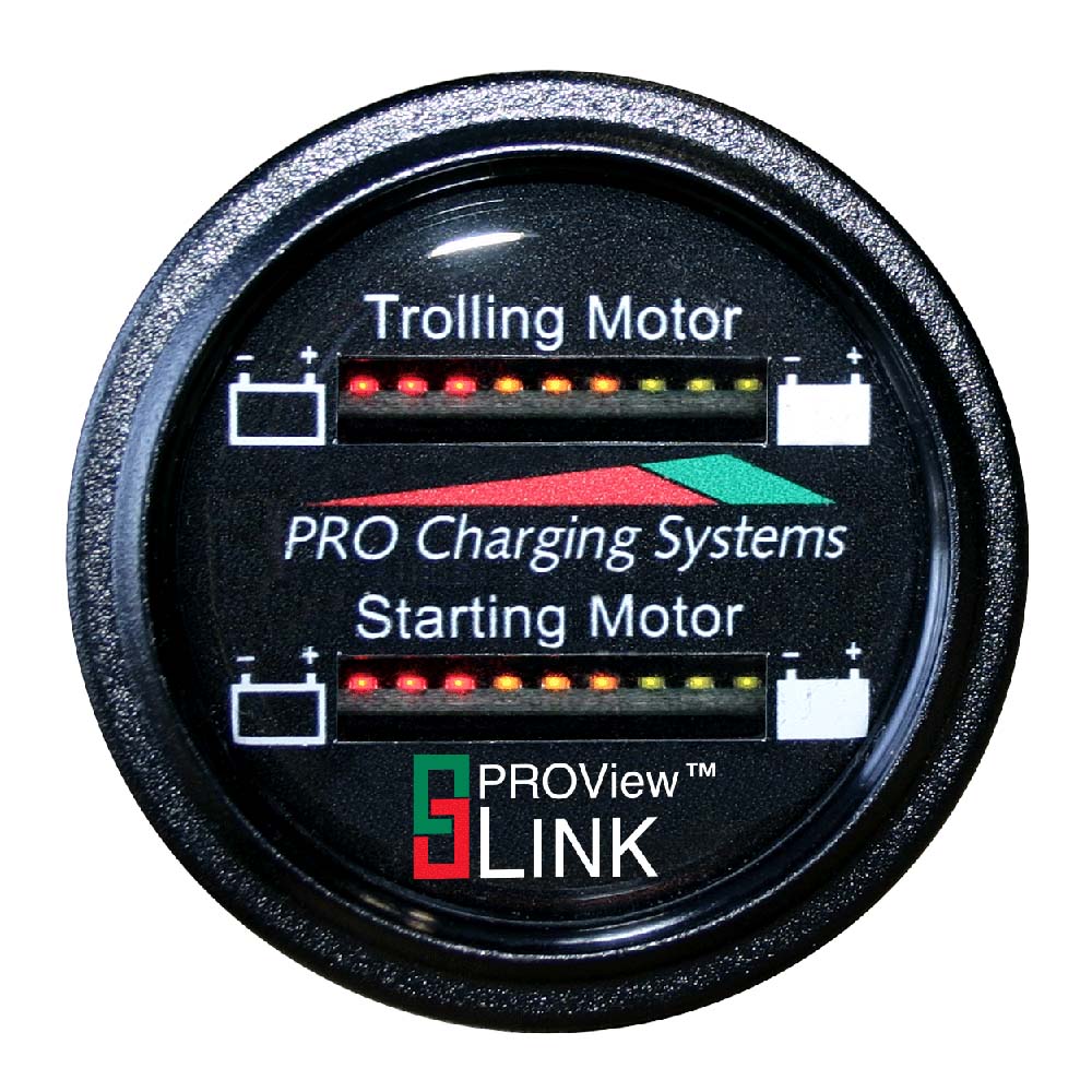 Dual Pro Battery Fuel Gauge - Marine Dual Read Battery Monitor - 12V System - 15' Battery Cable - BFGWOM1512V/12V - CW70052 - Avanquil