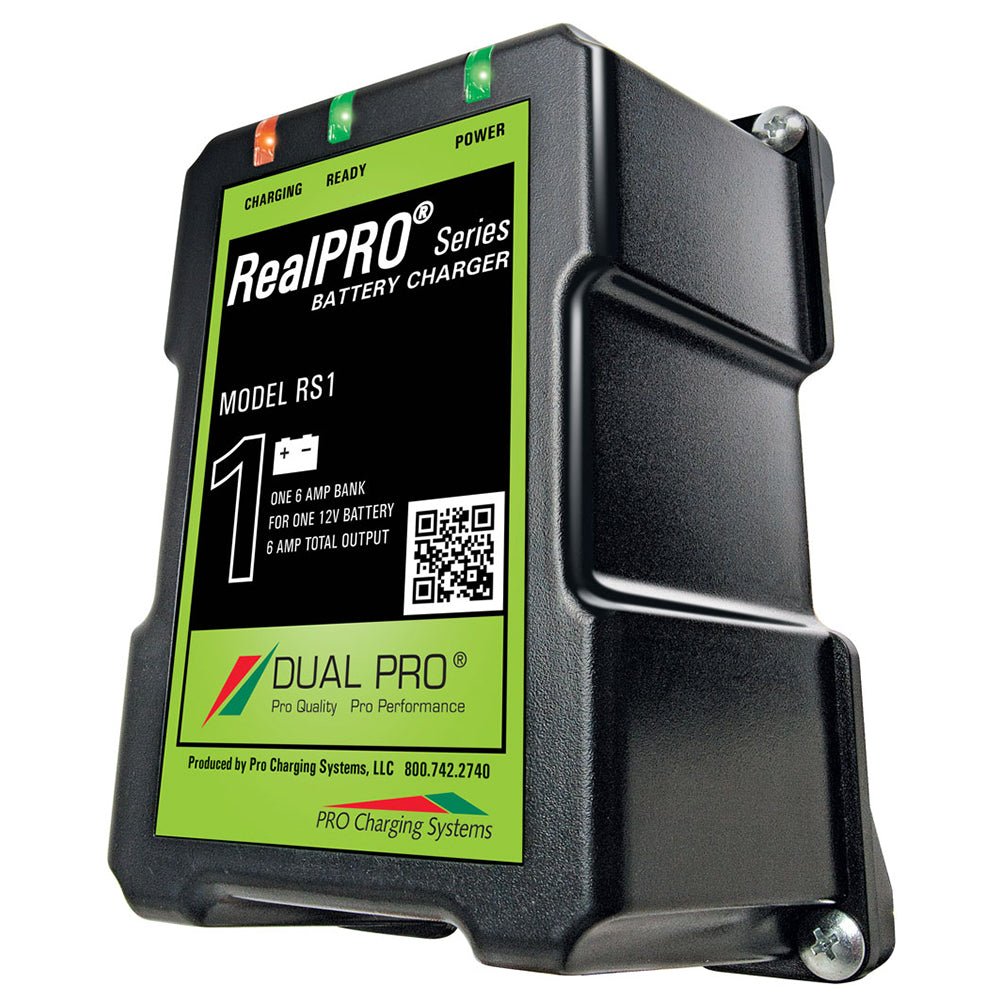 Dual Pro RealPRO Series Battery Charger - 6A - 1-Bank - 12V - RS1 - CW68410 - Avanquil