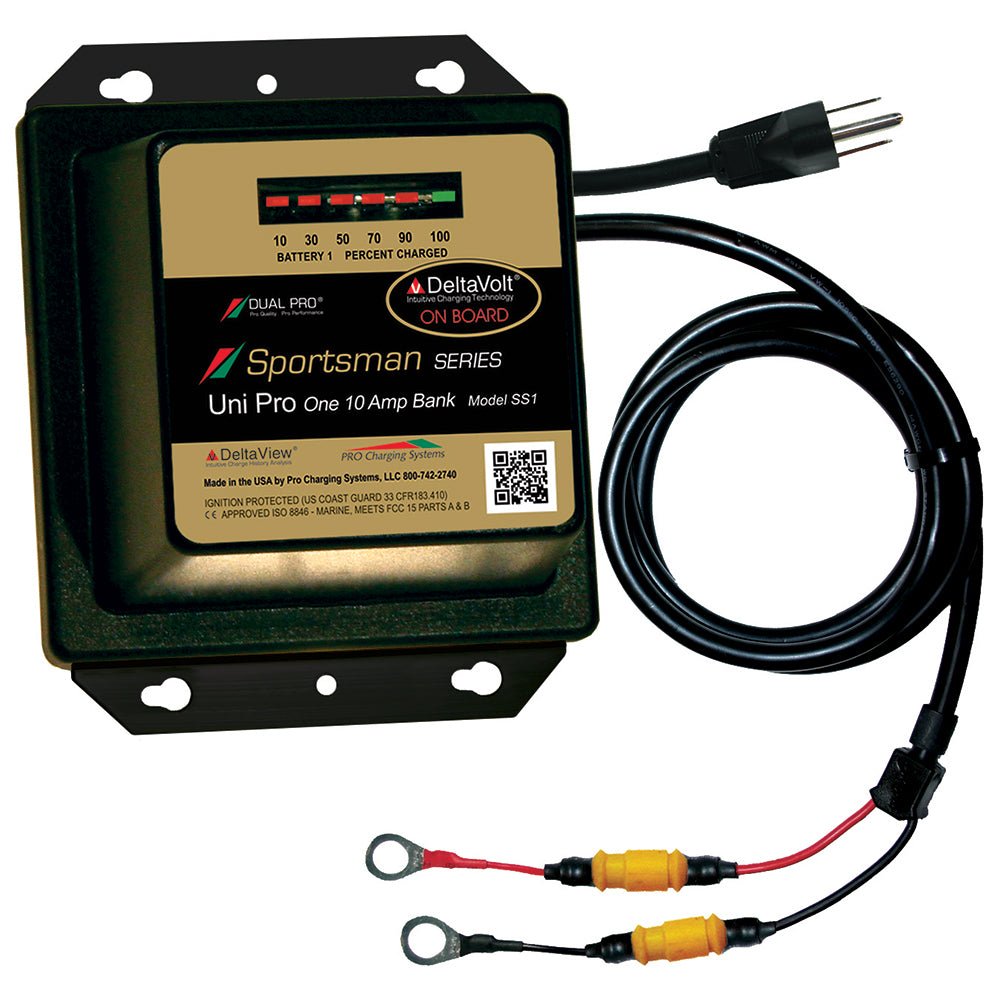 Dual Pro Sportsman Series Battery Charger - 10A - 1-Bank - 12V - SS1 - CW68404 - Avanquil