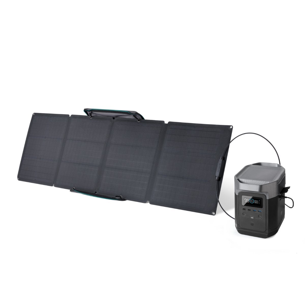 EcoFlow DELTA 1800W 1260Wh + 1x 110W Solar Panel - EF-DELTA1300-1 - Avanquil