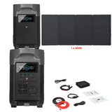 EcoFlow DELTA Pro + Solar Panels Complete Solar Generator Kit - EF-DELTAPro+EB+EF-400W+RS-50102 - Avanquil