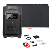 EcoFlow DELTA Pro + Solar Panels Complete Solar Generator Kit - EF-DELTAPro+EF-400W[3]+RS-50102-1 - Avanquil