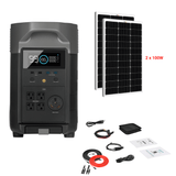 EcoFlow DELTA Pro + Solar Panels Complete Solar Generator Kit - EF-DELTAPro+XT60+RS-M100[2]+RS-50102-T2 - Avanquil