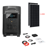 EcoFlow DELTA Pro + Solar Panels Complete Solar Generator Kit - EF-DELTAPro+XT60+RS-M200[2]+RS-50102 - Avanquil