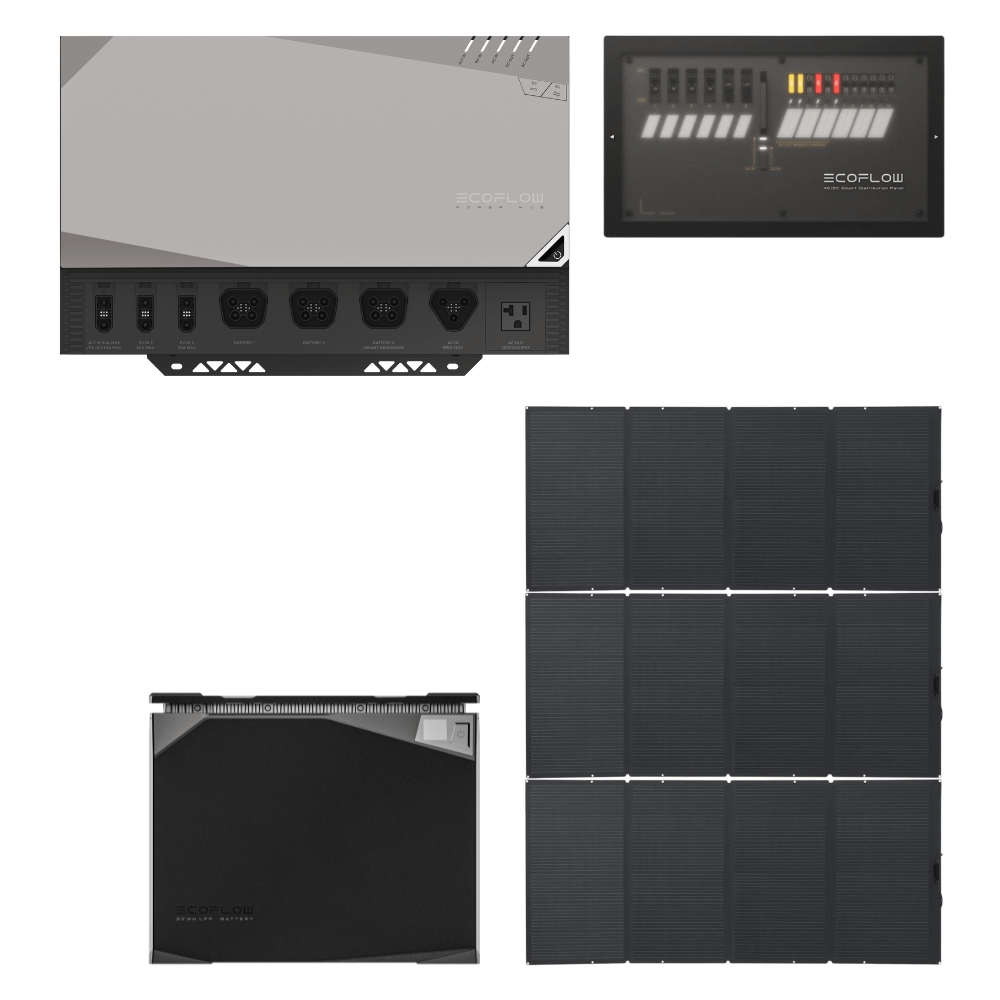 EcoFlow Power Kits - EF-ZMM100BP2-Combo2-US+EF-400W[3]+RS-50102 - Avanquil