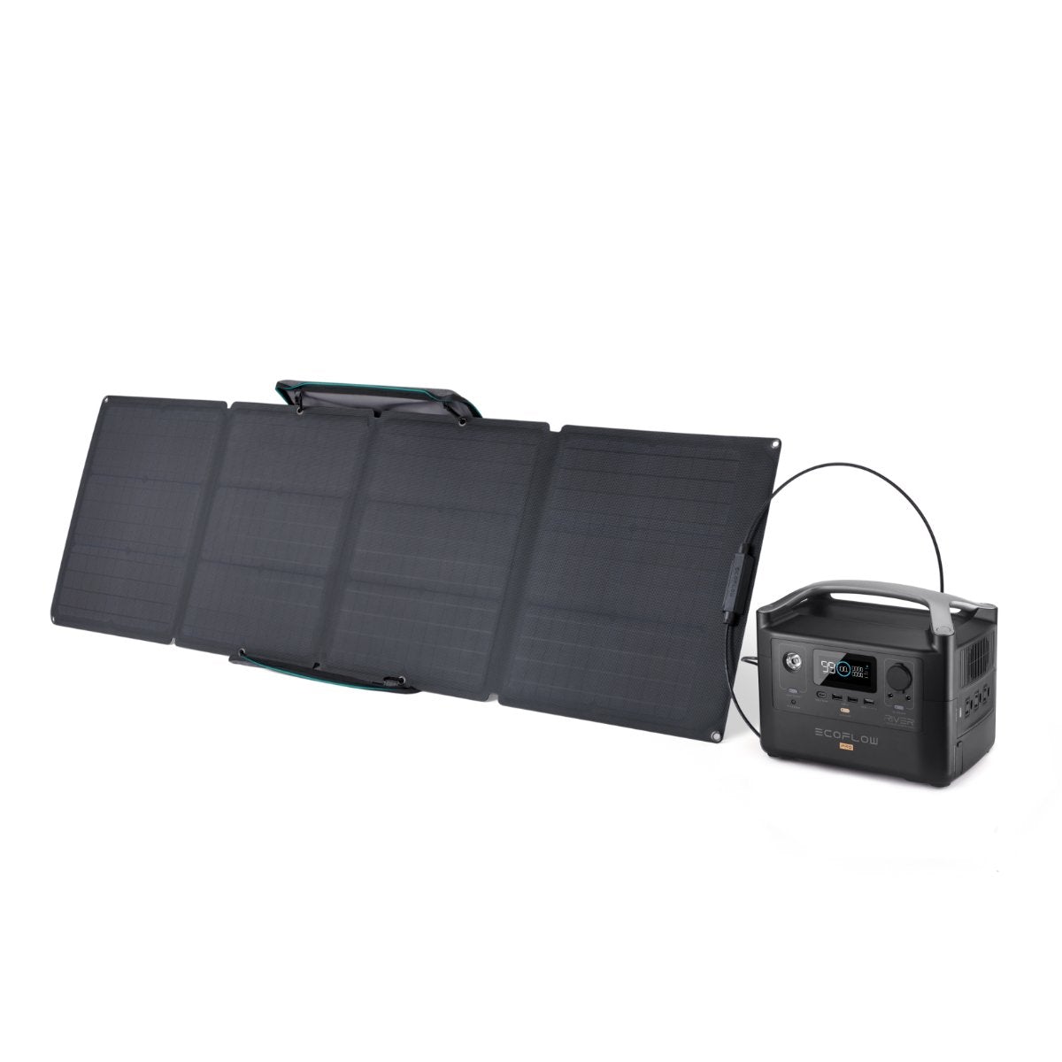 EcoFlow RIVER Pro 600W 720Wh + 110W Solar Panel - RIVERPROAMSP111 - EF-RIVERPROAMSP111 - Avanquil