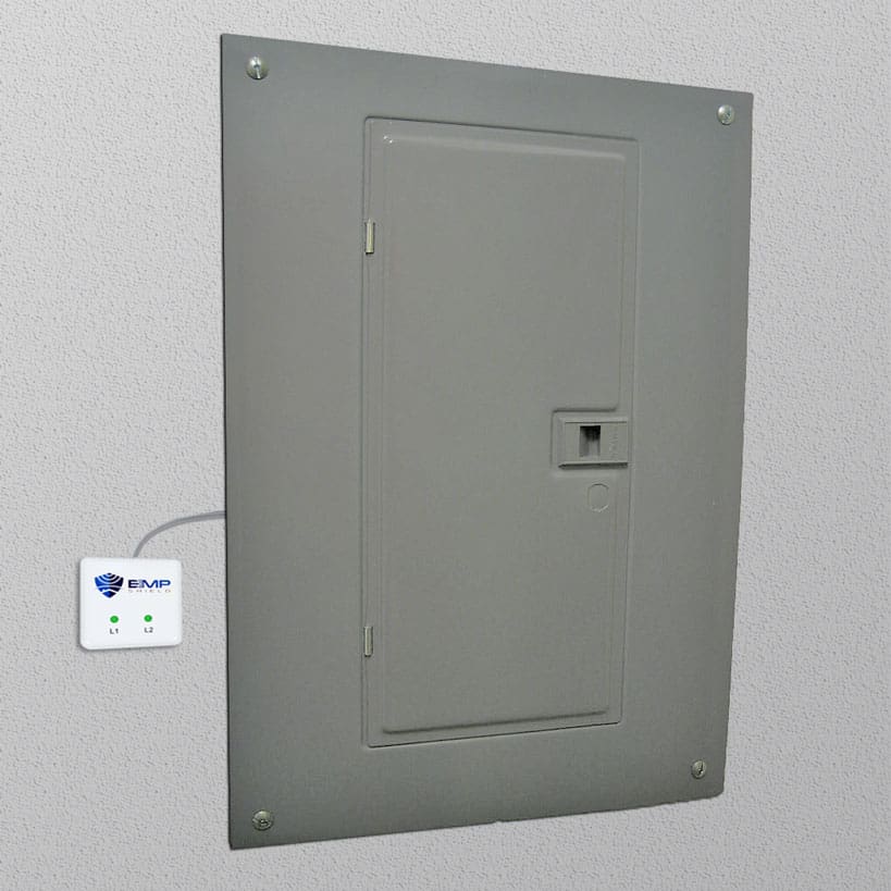 EMP Shield – Home EMP & Lightning Protection + CME Defense (SP-120-240-RL / Concealed Model) - EMP-HP-Breaker Box Is Flush With Wall - Avanquil