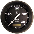 Faria Euro 4" Tachometer w/Hourmeter (4000 RPM) (Diesel) (Mech Takeoff & Var Ratio Alt) - 32834 - CW70781 - Avanquil