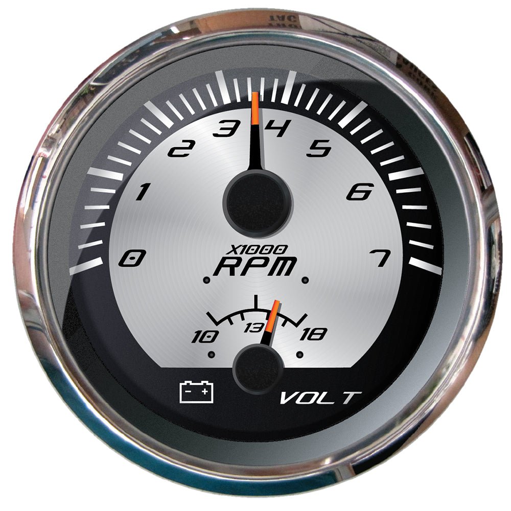 Faria Platinum 4" Multi-Function - Tachometer & Voltmeter - 22016 - CW83985 - Avanquil