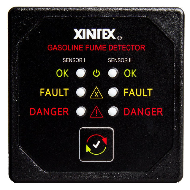 Fireboy-Xintex Gasoline Fume Detector w/Dual Channel - 12/24V - G-2B-R - CW63875 - Avanquil