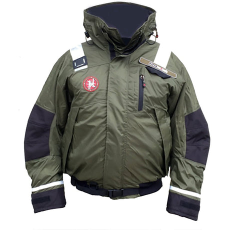 First Watch AB-1100 Flotation Bomber Jacket - Green - Large - AB-1100-PRO-GN-L - CW74803 - Avanquil