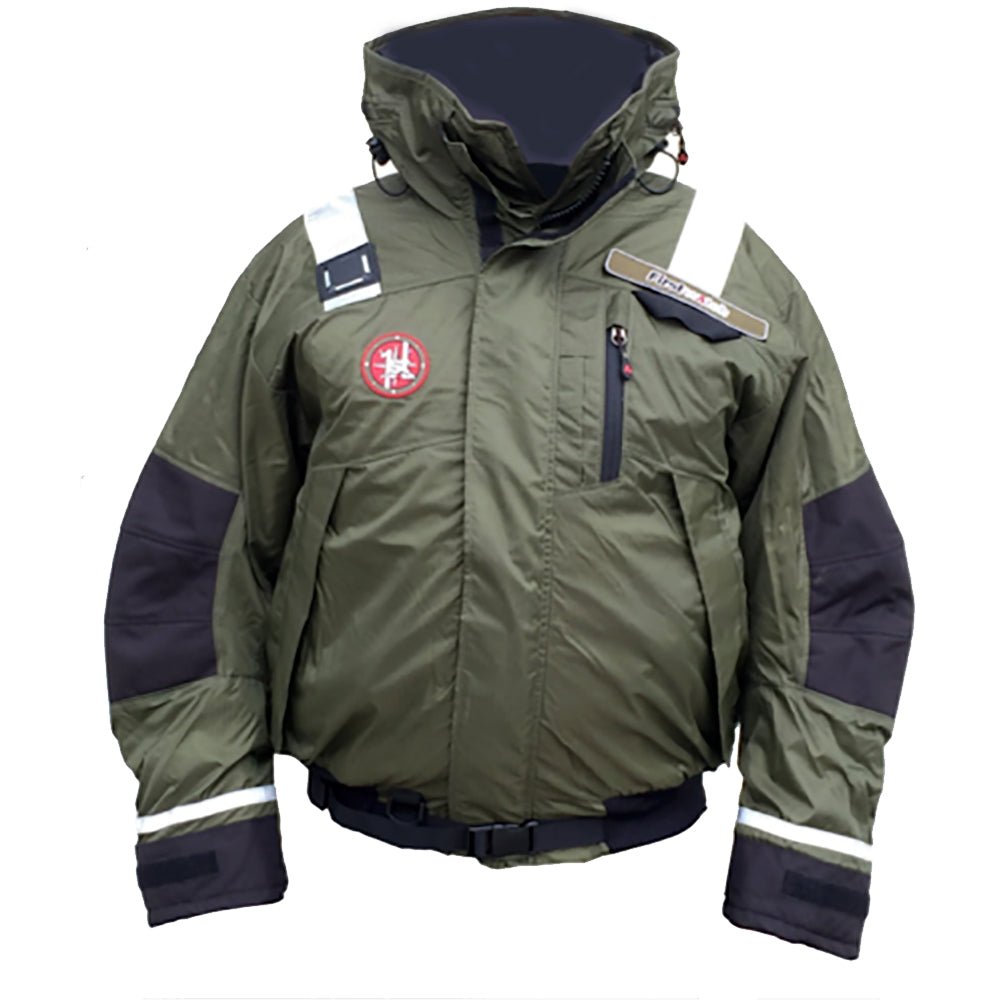 First Watch AB-1100 Flotation Bomber Jacket - Green - Medium - AB-1100-PRO-GN-M - CW74802 - Avanquil